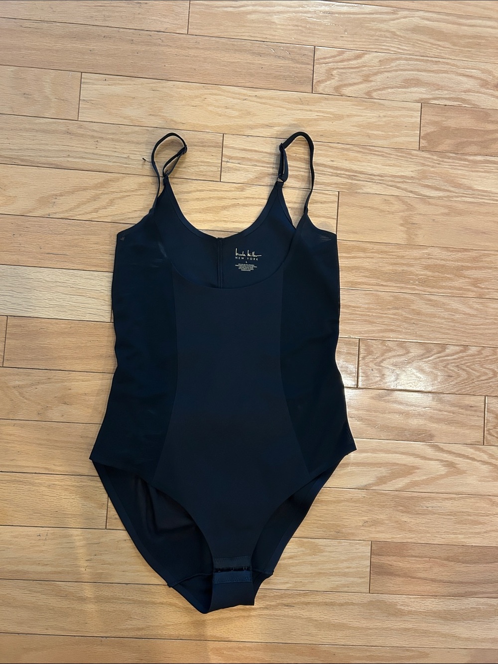 Black Shapewear with Mesh Panels